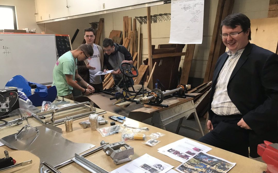 Engineering Students Partner with evGrand Prix